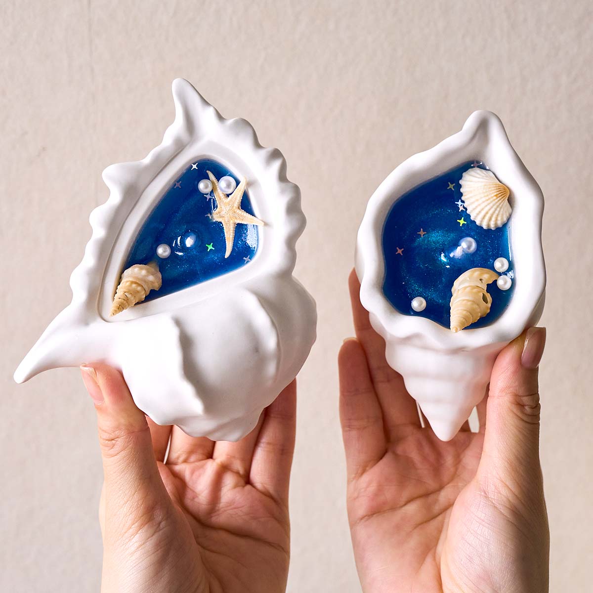 Idli Steamer Mold - แม่พิมพ์ซิลิโคนรูปเปลือกหอยสำหรับทำกระถางดอกไม้ DIY ทำเทียนหอม กลิ่นอโรมา แม่พิมพ์ยิปซัม คอนกรีต