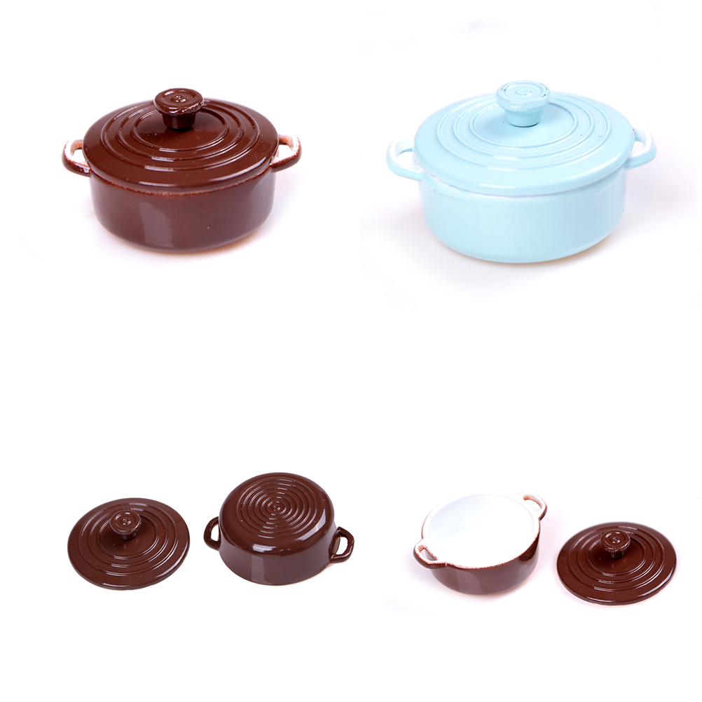Home Cooking Help - 1:12Scale Dollhouse Miniature เครื่องครัว Ware Mini