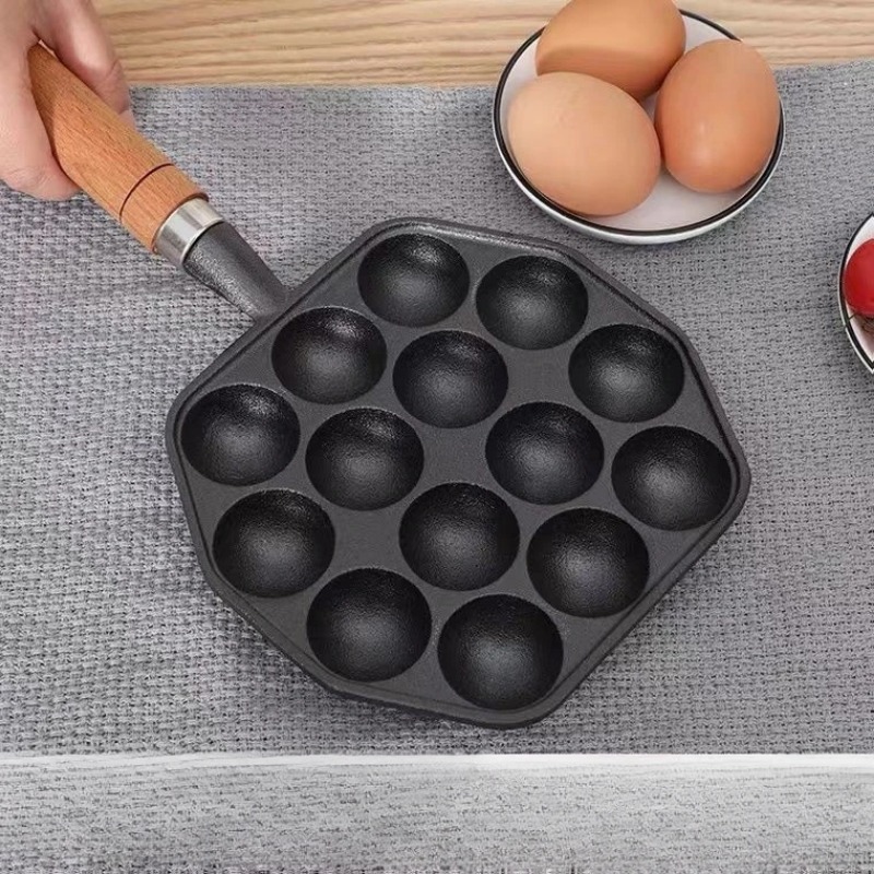 กระทะทาโกะยากิสำหรับอบขนมถาดซิ - Dosa Pan Iron บทวิจารณ์และราคา