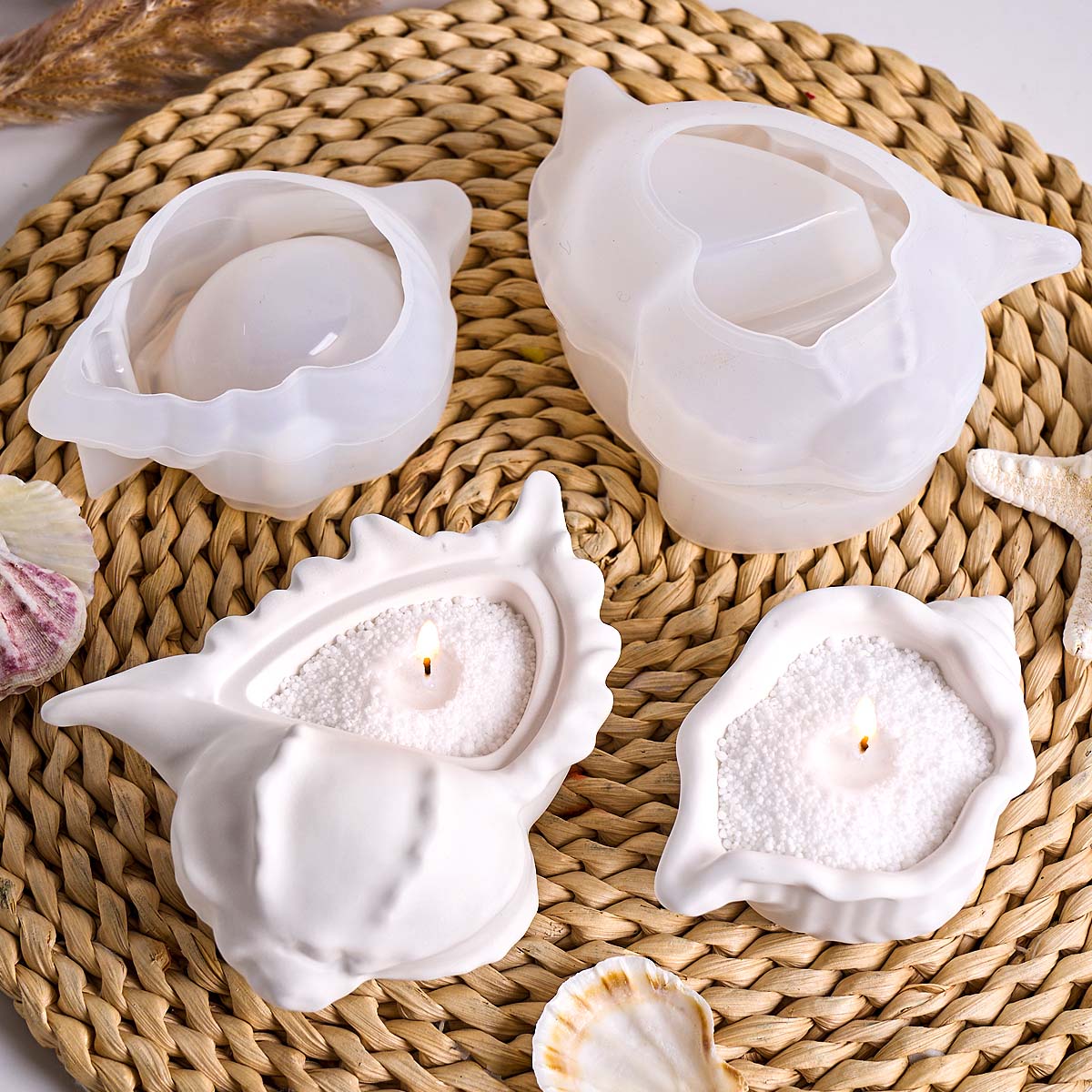 แม่พิมพ์ซิลิโคนรูปเปลือกหอยสำห - Idli Steamer Mold บทวิจารณ์และราคา