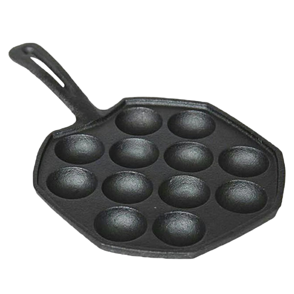 เครื่องทำทาโกะยากิเหล็กหล่อ 12 - Takoyaki Pan Cast บทวิจารณ์และราคา
