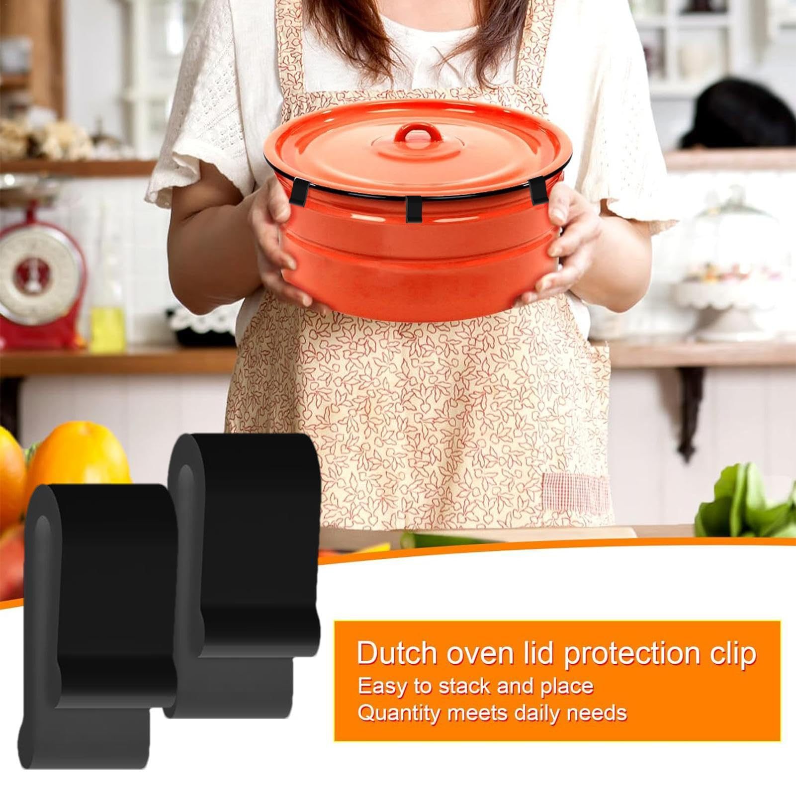 คลิปหนีบฝาหม้อซิลิโคนเกรดอาหาร - Dosa Pan Iron บทวิจารณ์และราคา