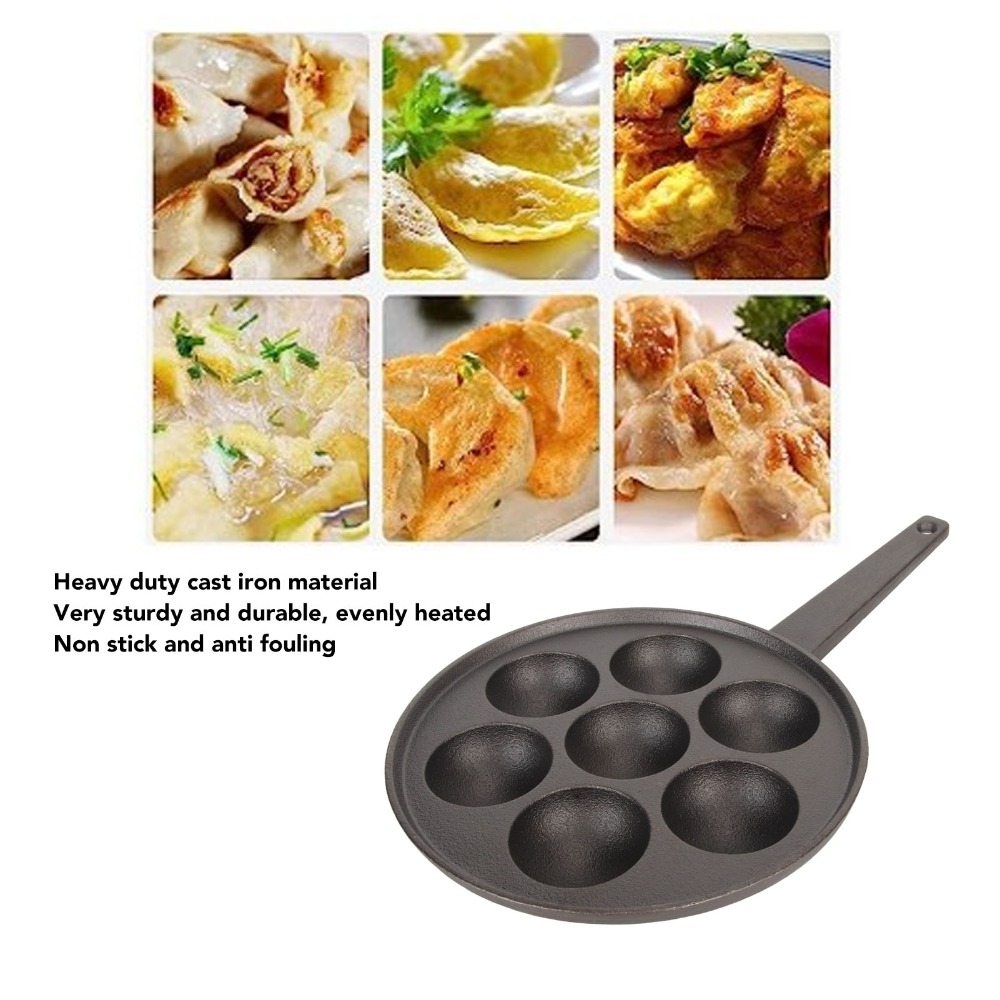 กระทะทาโกะยากิเหล็กหล่อ ขนาดเส - Takoyaki Pan Cast บทวิจารณ์และราคา