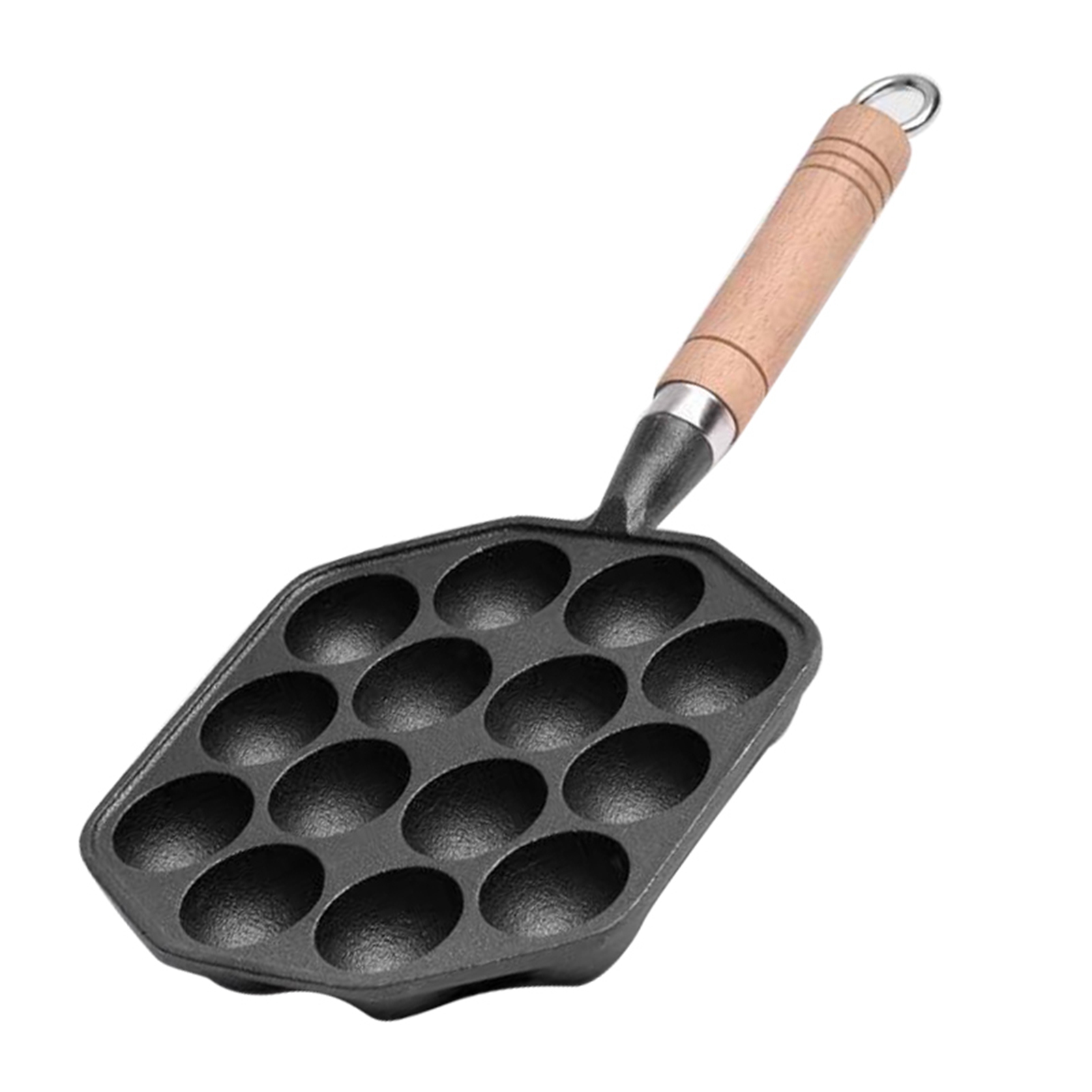 แม่พิมพ์ทำลูกชิ้นปลาหมึก ทำควา - Takoyaki Pan Cast บทวิจารณ์และราคา