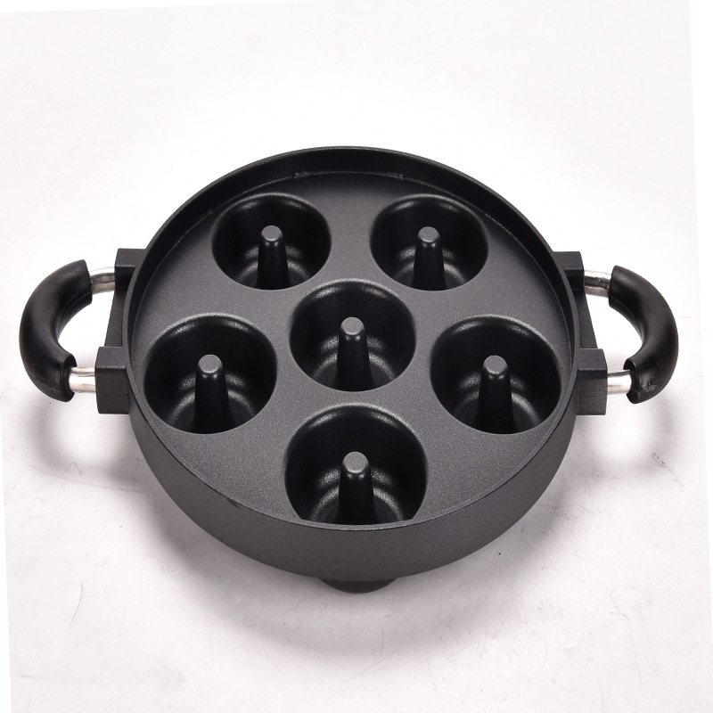 ถาดอบอะลูมิเนียมหล่อขึ้นรูป 12 - Takoyaki Pan Cast บทวิจารณ์และราคา
