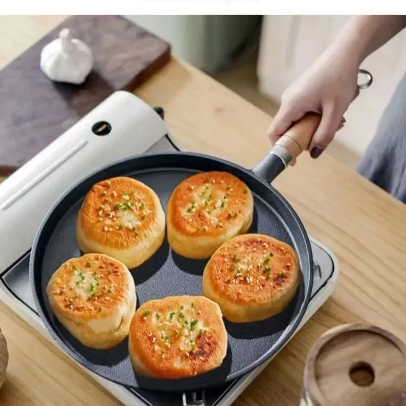 กระทะเหล็กหล่อขนาด 20/23/26 ซม - Dosa Pan Iron บทวิจารณ์และราคา