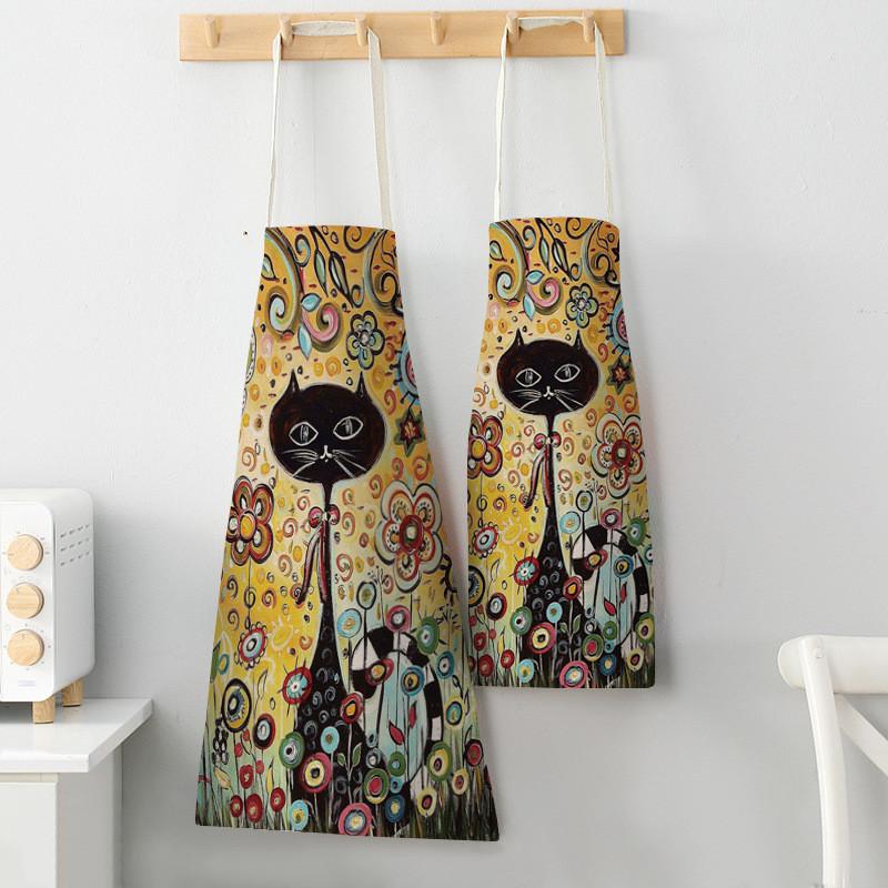 ดอกไม้ครัวทำอาหารผ้ากันเปื้อนน - Home Cooking For Cats บทวิจารณ์และราคา