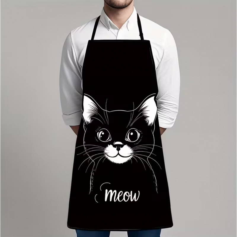 ผ้ากันเปื้อนลายสัตว์แสนสนุก 1  - Home Cooking For Cats บทวิจารณ์และราคา