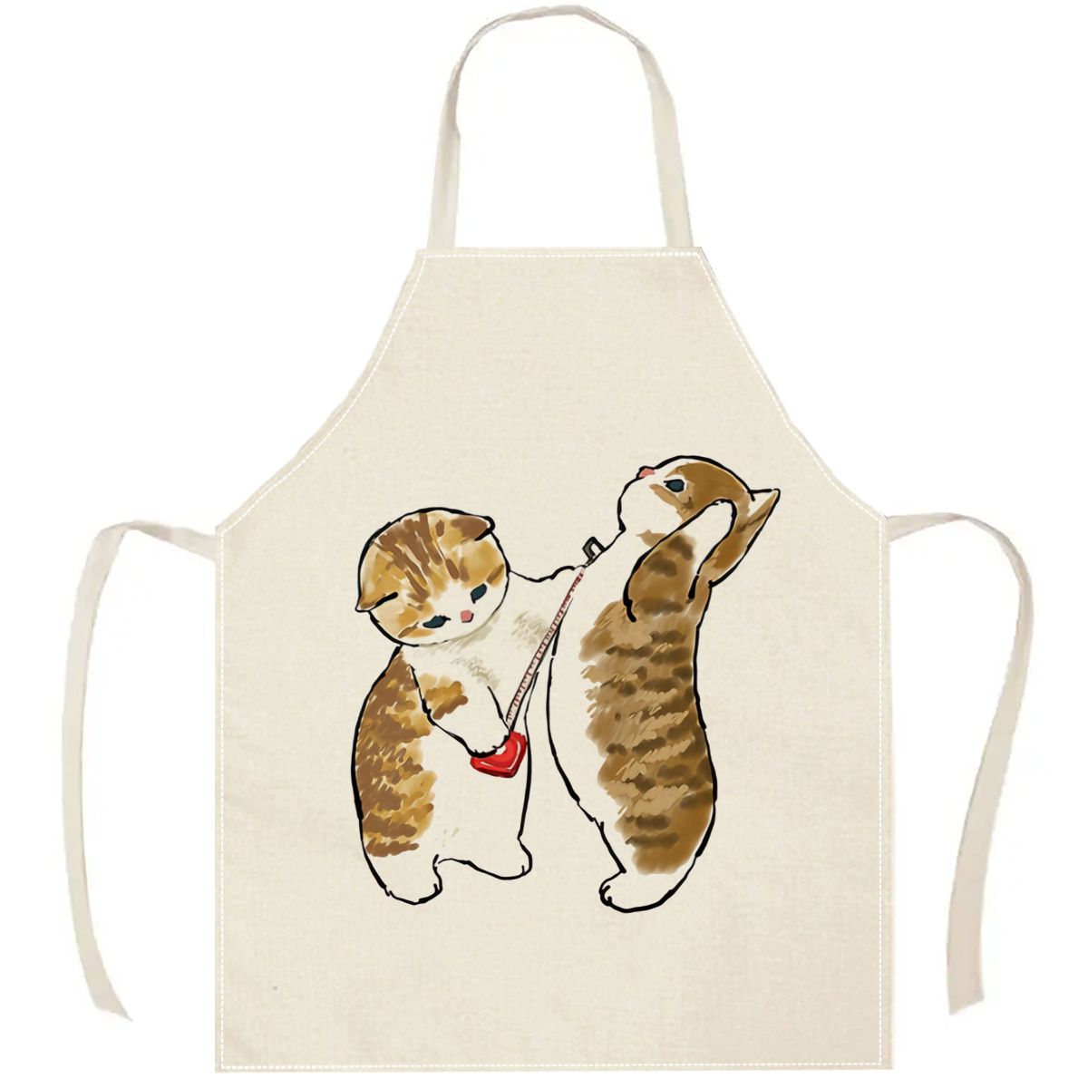 ผ้ากันเปื้อนลายแมวน่ารัก 1 ชิ้ - Home Cooking For Cats บทวิจารณ์และราคา