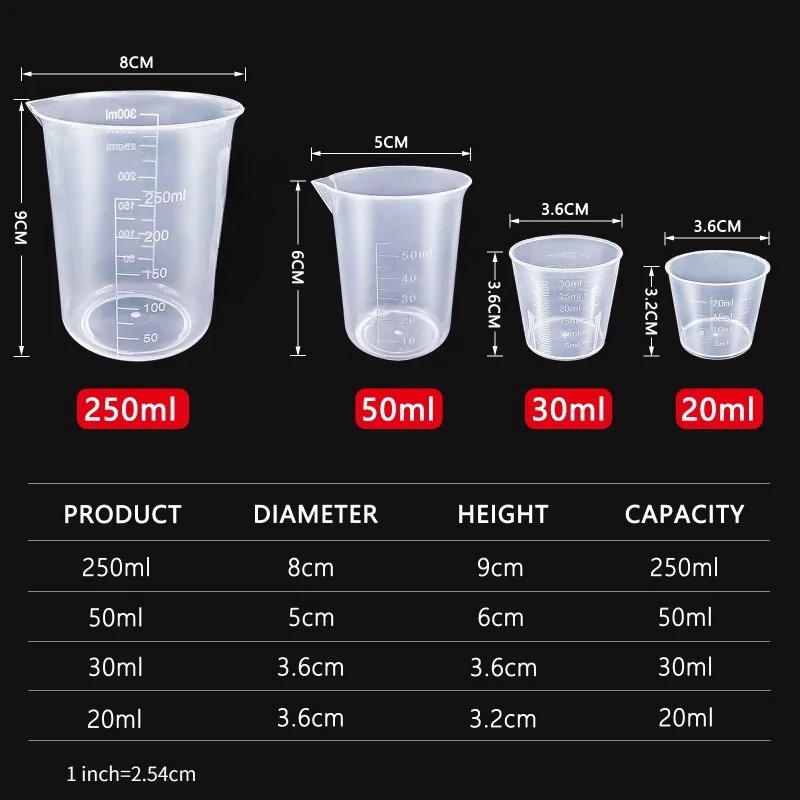 ชุดถ้วยตวงพลาสติก 6 ชิ้น - บีก - Home Cooking Help บทวิจารณ์และราคา