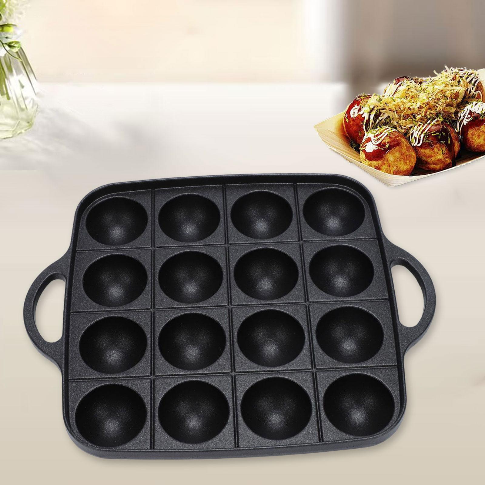 กระทะทำทาโกะยากิ ทำความสะอาดง่ - Takoyaki Pan Cast บทวิจารณ์และราคา