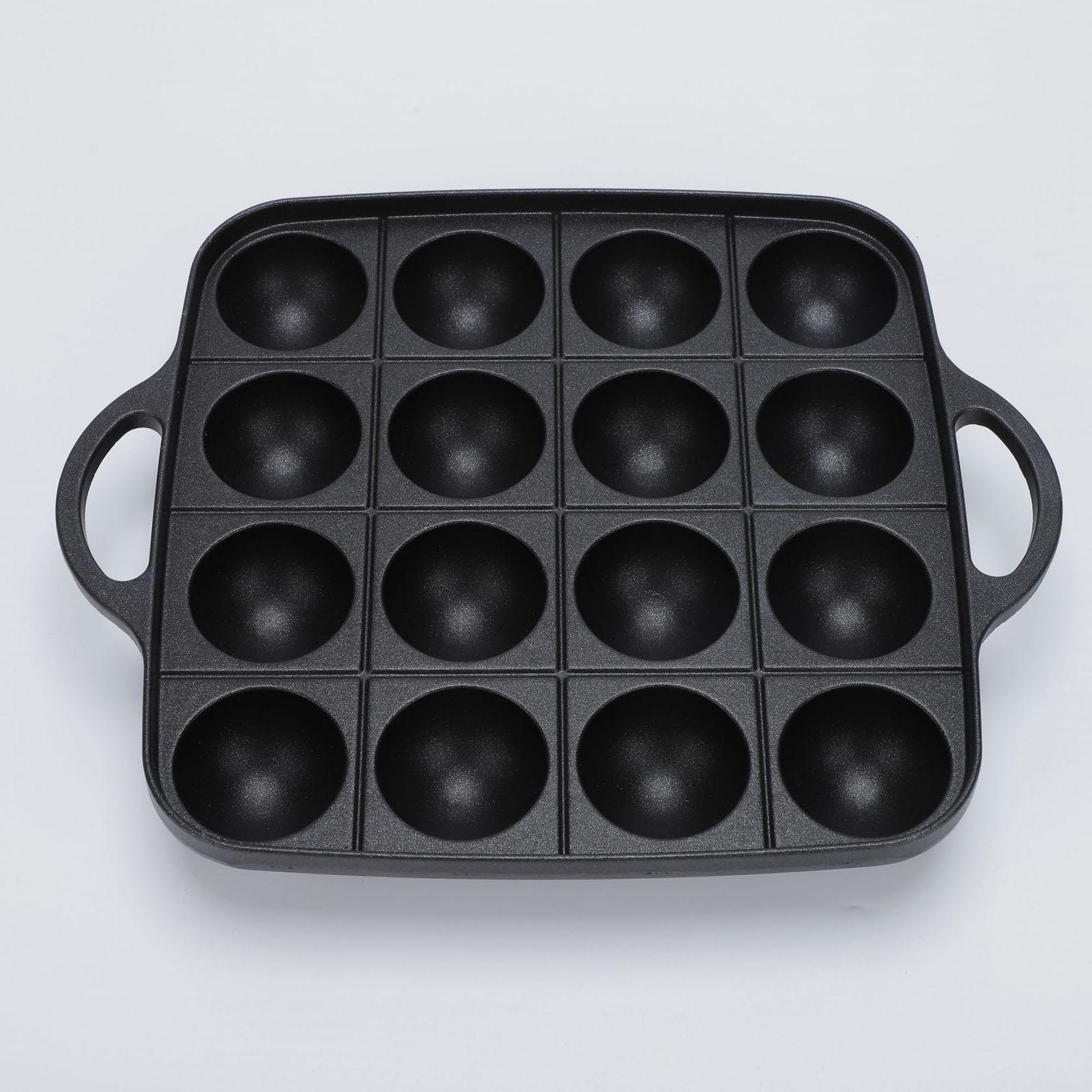กระทะทำทาโกะยากิ ทำความสะอาดง่ - Takoyaki Pan Cast บทวิจารณ์และราคา