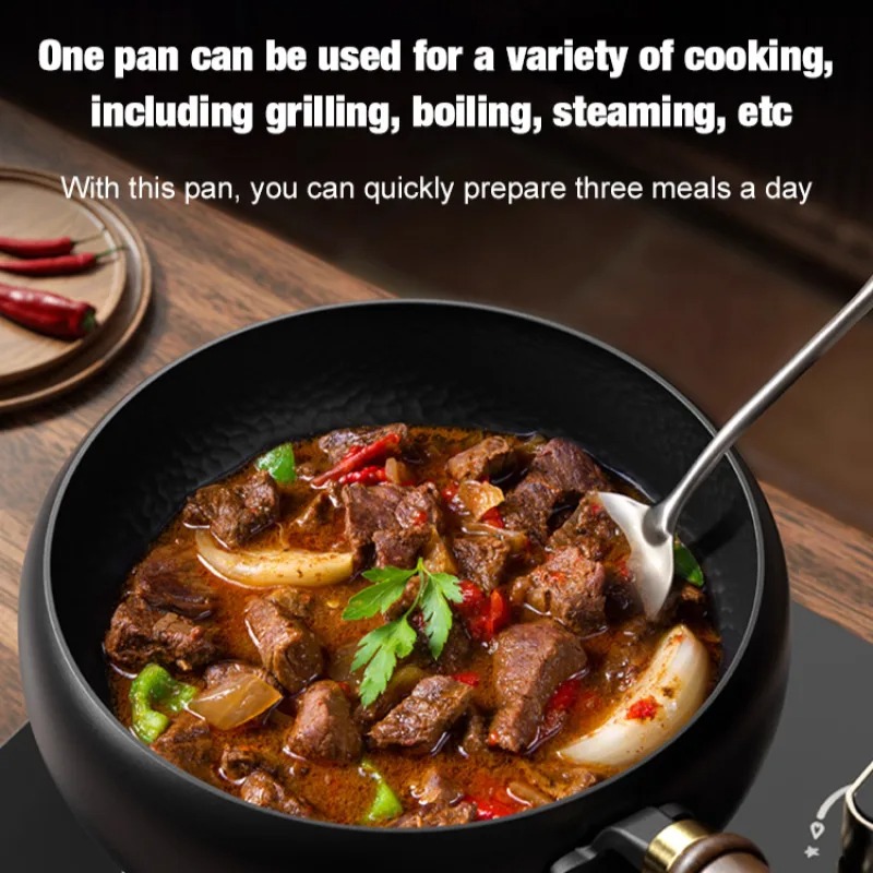 หม้อเหล็กทำมือแบบไม่เคลือบ หม้ - Dosa Pan Iron บทวิจารณ์และราคา