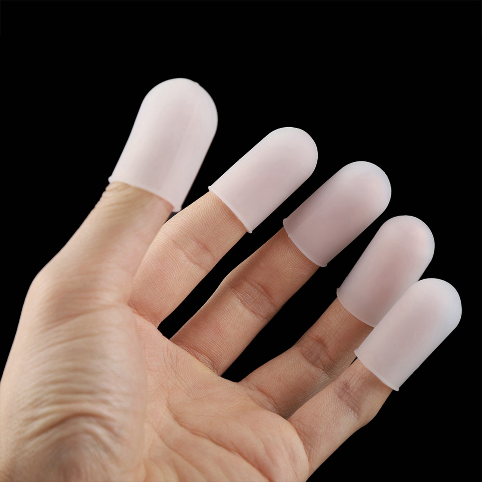 5ชิ้นถุงมือป้องกันปลายนิ้วซิลิ - Home Cooking Help บทวิจารณ์และราคา