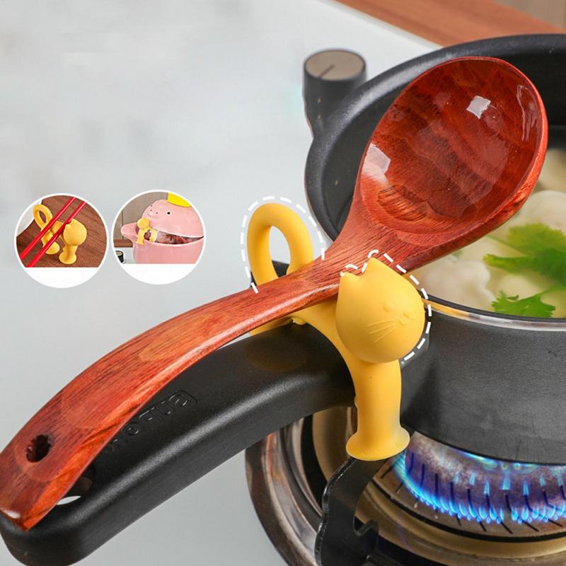 ช้อน REST รูปร่างแมวช้อนทําอาห - Home Cooking For Cats บทวิจารณ์และราคา