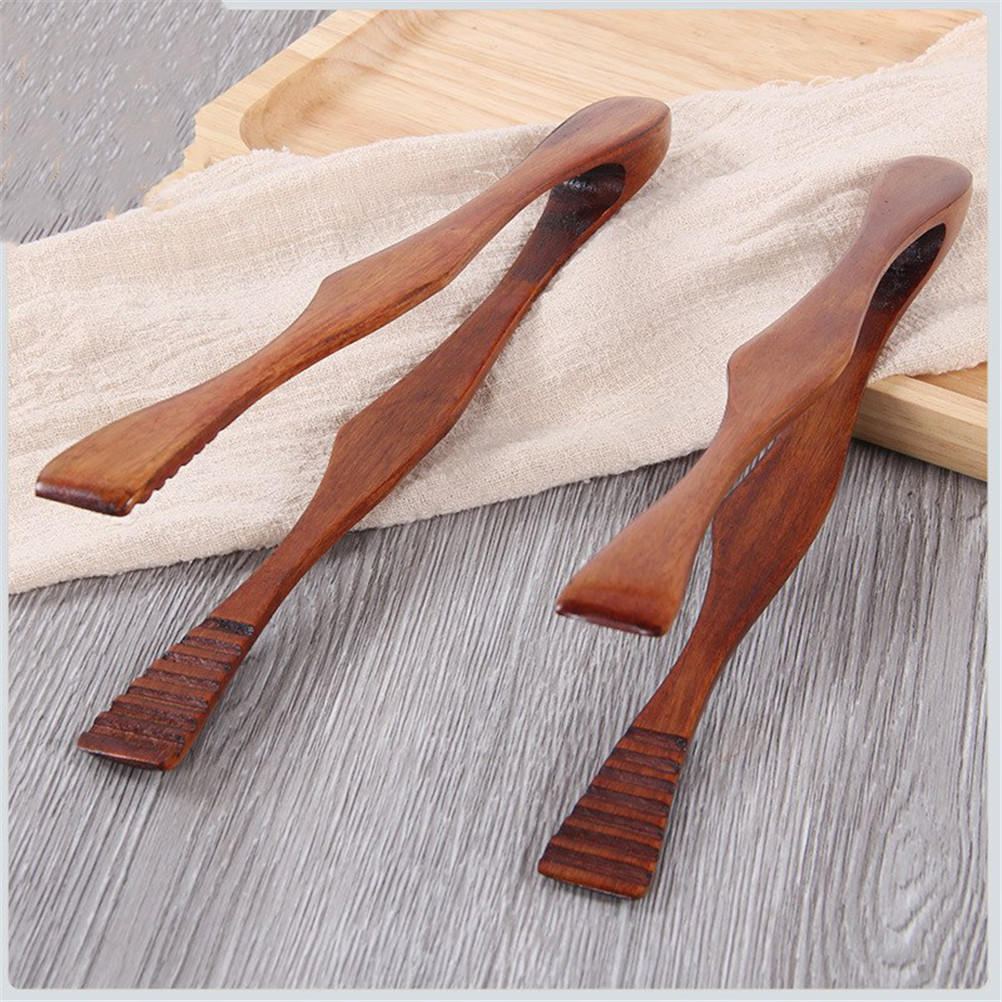 1 PC ไม้ไผ่ทําอาหารแหนบอาหาร B - Home Cooking Help บทวิจารณ์และราคา